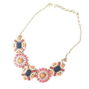 Multicolor J Crew Statement Necklace